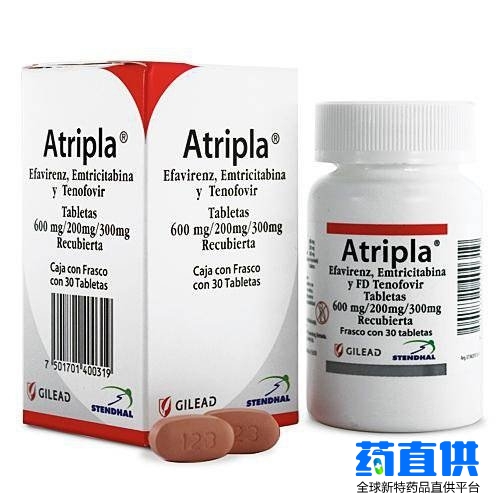 替拉依 efavirenz/emtricitabine/tenofovir disoproxilfumarate Atripla