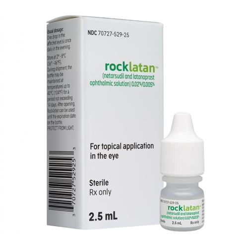 Rocklatan	netarsudil and latanoprost