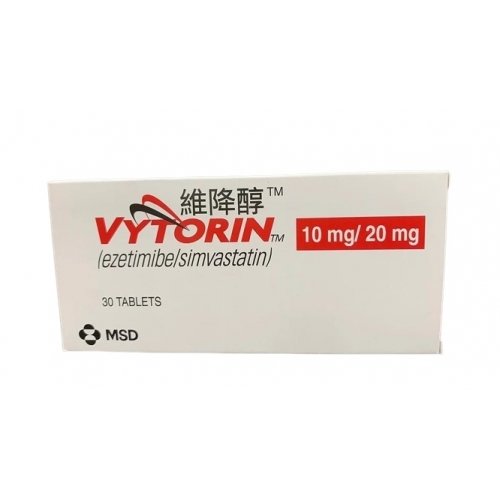 依折麦布辛伐他汀 ezetimibe/simvastatin Vytorin