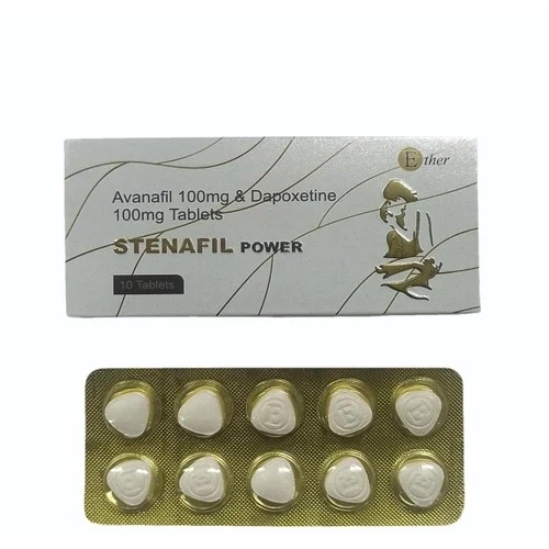 白钻双效片 Stenafil power 超级白钻双效片